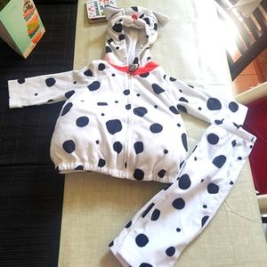 Dalmatian dog baby or toddler costume